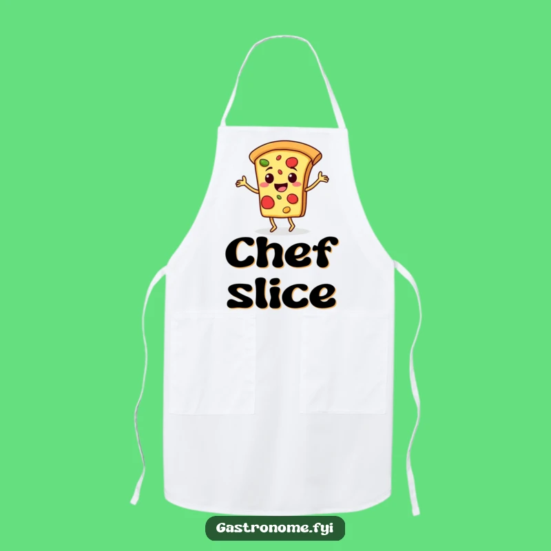 Funny Pizza Jigging Apron - Kitchen Fun for Foodies Gift