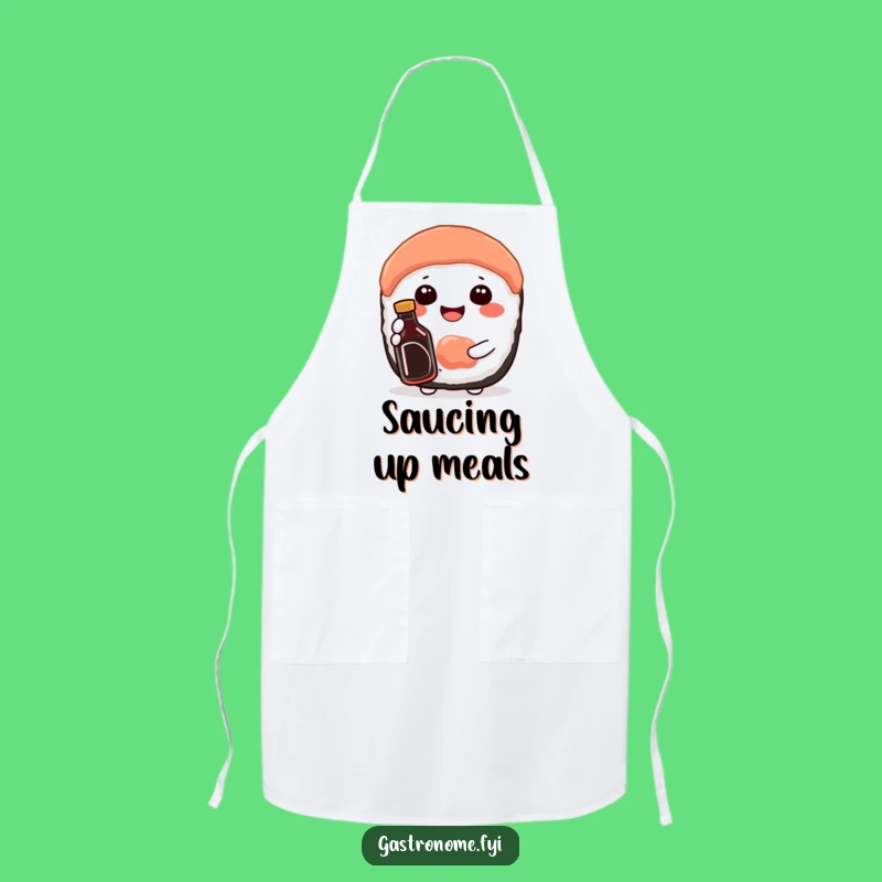 Funny Sushi Apron: Cook Up Some Fun With This Roll