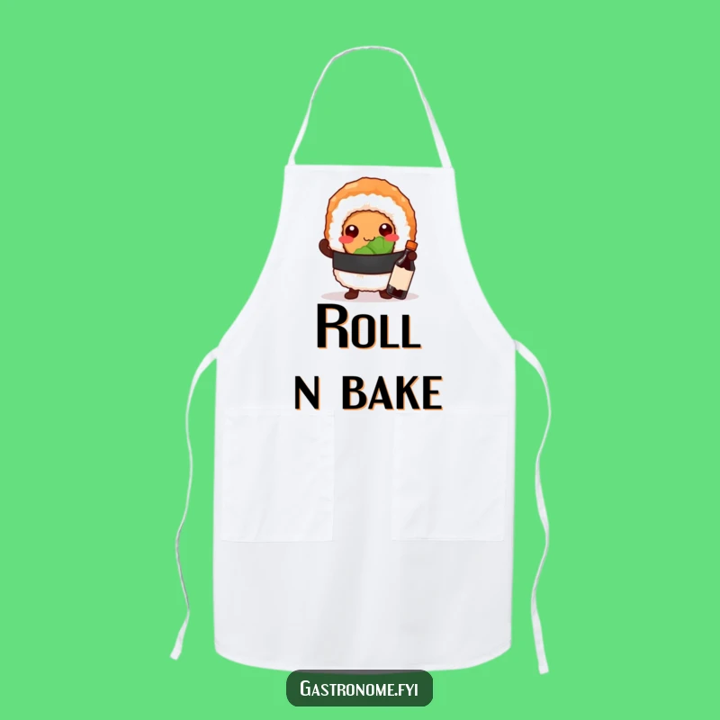 Funny Sushi Roll Apron - Chef Style with Pride Gift