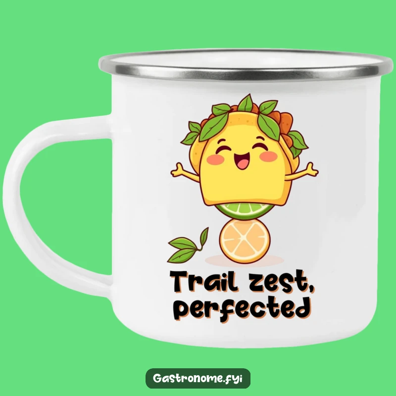 Funny Taco Lime Camping Mug: Fuel Your Adventures with Flavor