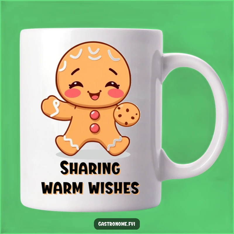 Funny Gingerbread Friend Mug: Hilarious Holiday Gift for Bakers