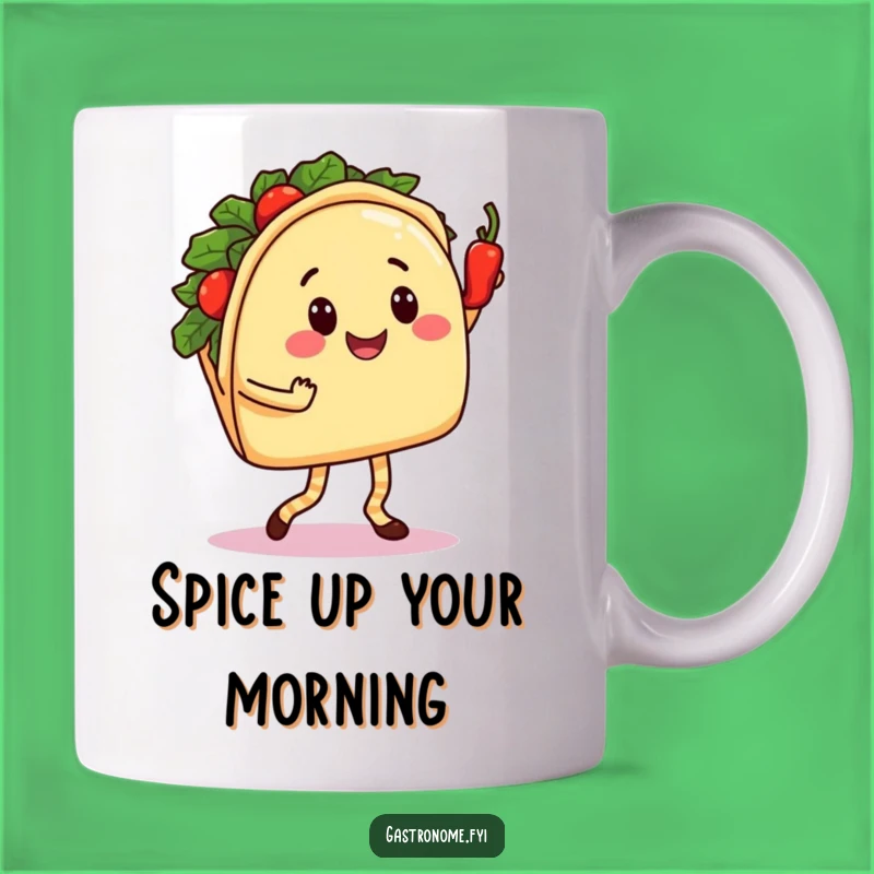 Funny Taco Dance Mug: Spice Up Your Day With Fiesta Fun, Perfect Funny Gift