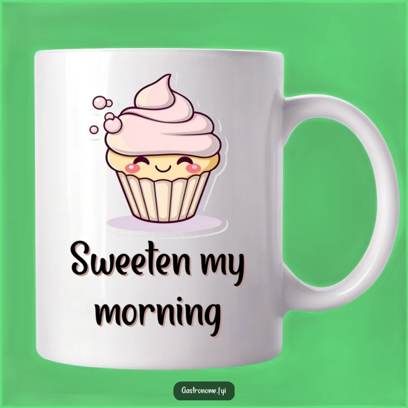 Funny Cupcake Frosting Puff Mug: Perfect Gift for Sweet Treat Lovers