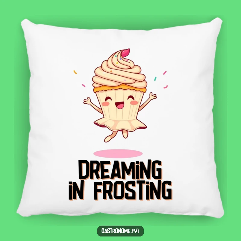 Funny Sprinkle Pirouette Pillow - Cozy Comfort with a Sweet Design