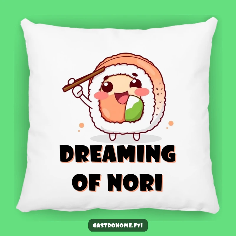 Funny Sushi Roll Pillow: Cozy Character Plush, Perfect Humorous Throw Pillow Gift