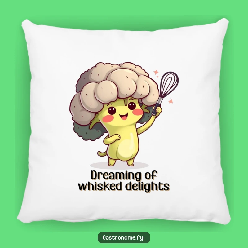 Funny Broccoli Chef Pillow - Cozy Kitchen Companion Funny Gift