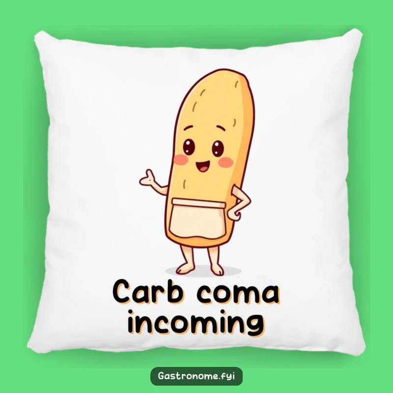 Funny Baguette Apron Pillow: Cozy Baker, Perfect Funny Gift for Comfort