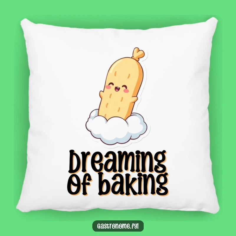 Funny Baguette Cloud Pillow: Cozy Comfort, Perfect Funny Gift for Bread Lovers