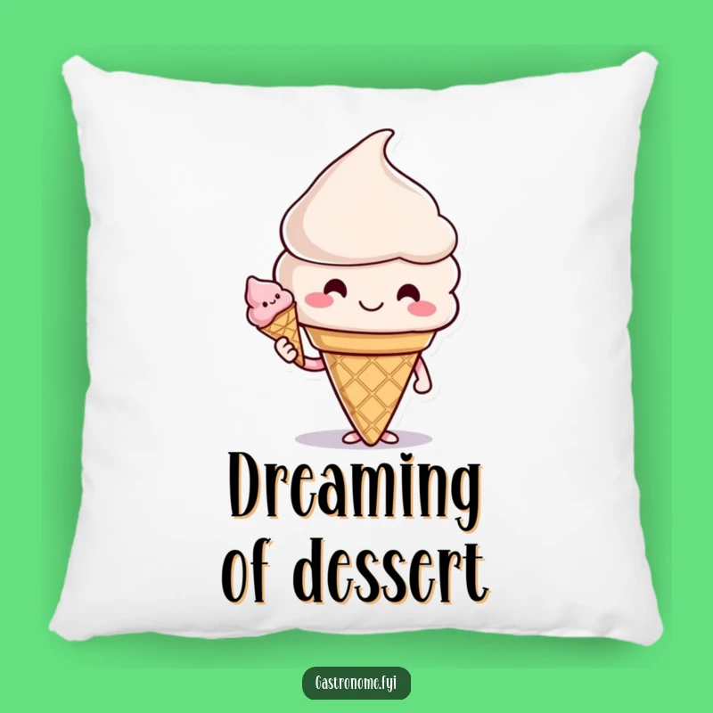 Funny Ice Cream Cone Pillow: Cozy Sweetness, Perfect Funny Gift