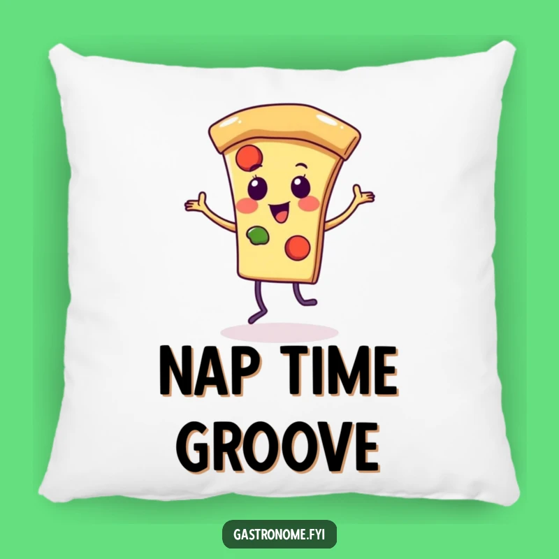 Funny Pizza Pillow: Get Comfy with a Dancing Slice of Humor