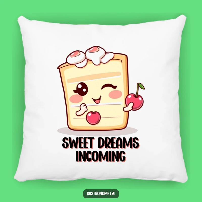 Funny Winking Cake Pillow - Cozy Comfort with a Hilarious Dessert Funny Gift