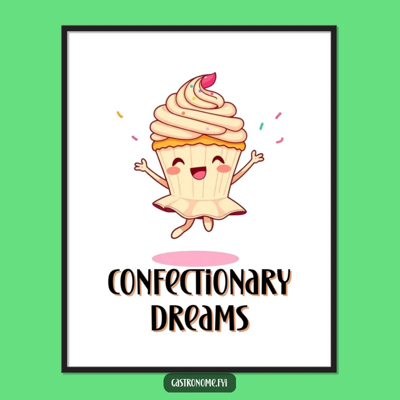 Funny Sprinkle Pirouette Digital Art - Instant Sweet Wall Decor