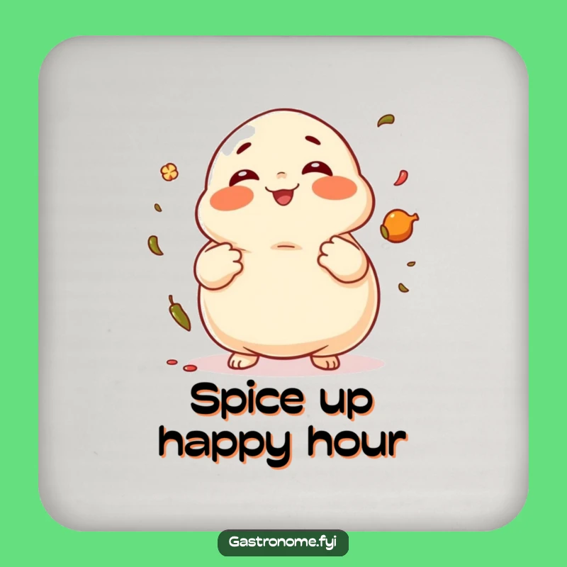 Funny Dumpling Coasters: Protect Surfaces with Giggling Charm
