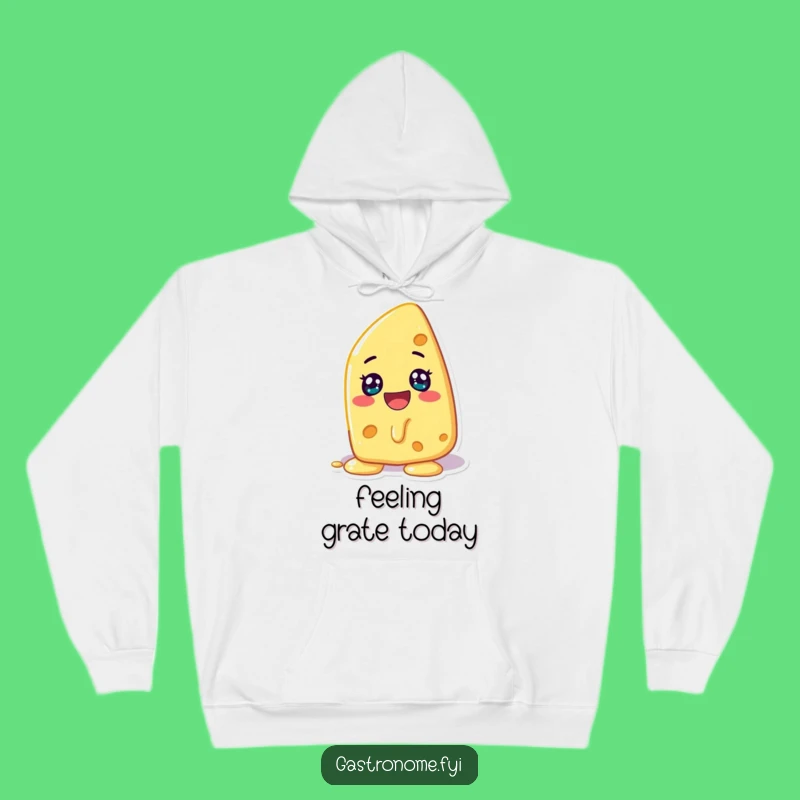 Funny Melting Cheese Hoodie: Stay Cozy and Cheesy!
