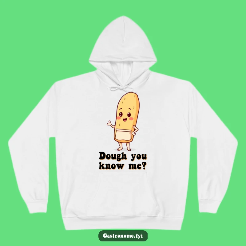 Funny Baguette Apron Hoodie: Cozy Baker, Perfect Funny Gift for Comfort