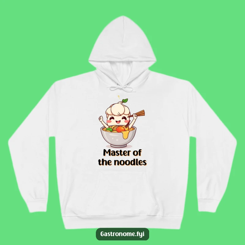 Funny Ramen Juggling Hoodie: Stay Cozy with Asian Comfort Food!