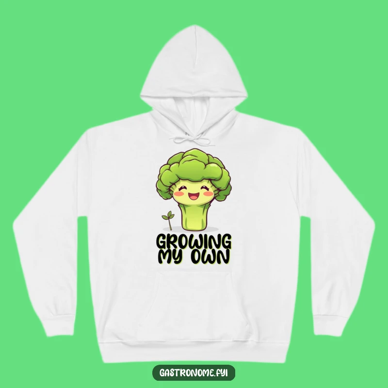 Funny Broccoli Family Hoodie: Cozy Comfort with Healthy Humor, Perfect Funny Gift
