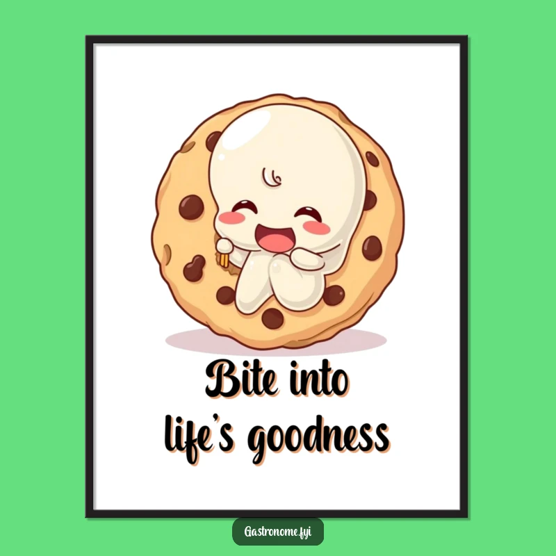 Free Printable Wall Art: Jelly Cookie Delight - Fun Downloadable Decor