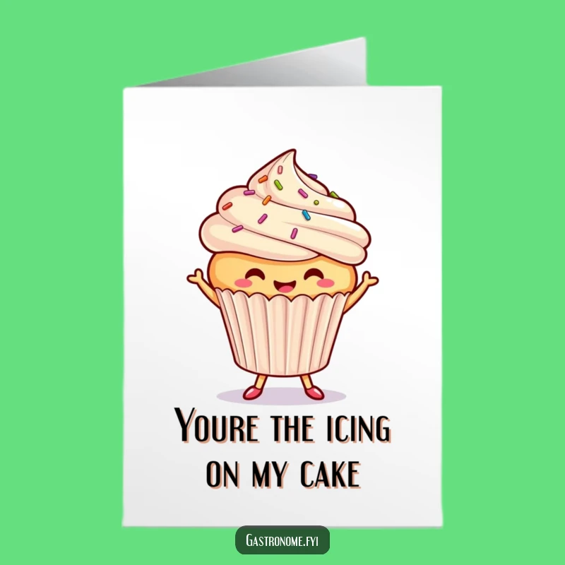 Free Printable Thank You Card: Dancing Cupcake Gratitude, Hilarious Downloadable Gift