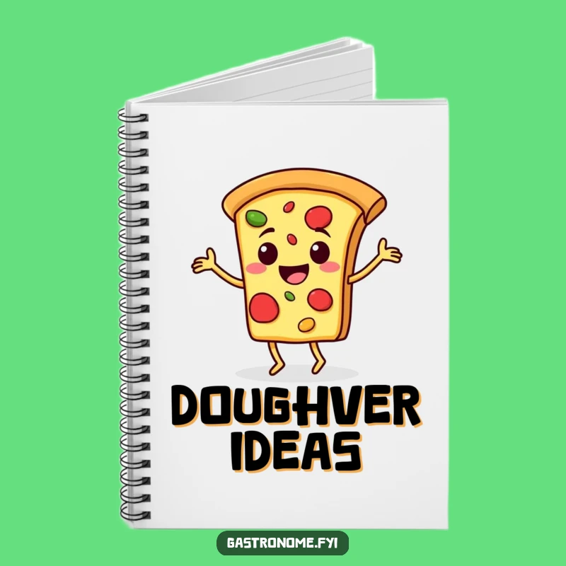 Funny Pizza Jigging Notebook - Jot Down Tasty Ideas