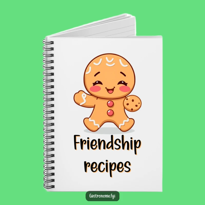 Funny Gingerbread Ideas Notebook: Jot Down Holiday Plans