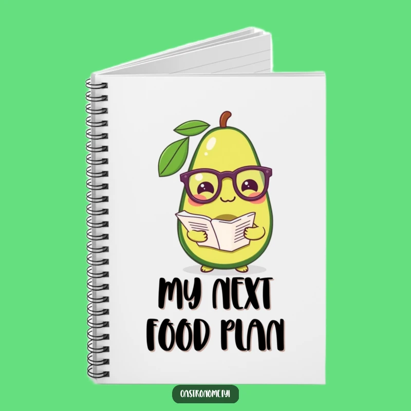 Funny Avocado Recipe Notebook: A Pleased Chef's Journal, Perfect Humorous Gift!