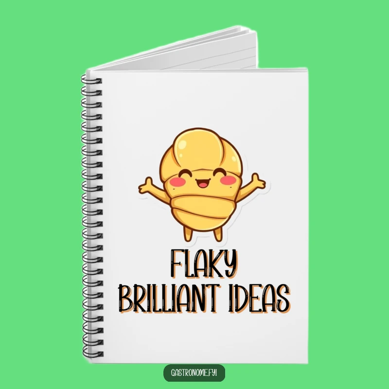 Funny Croissant Hug Notebook: Jot Down Yummy Ideas with Flair