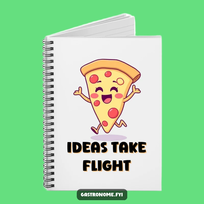 Funny Pizza Hop Notebook: Cheerful Notes, Joyful Slice Design, Perfect Funny Gift