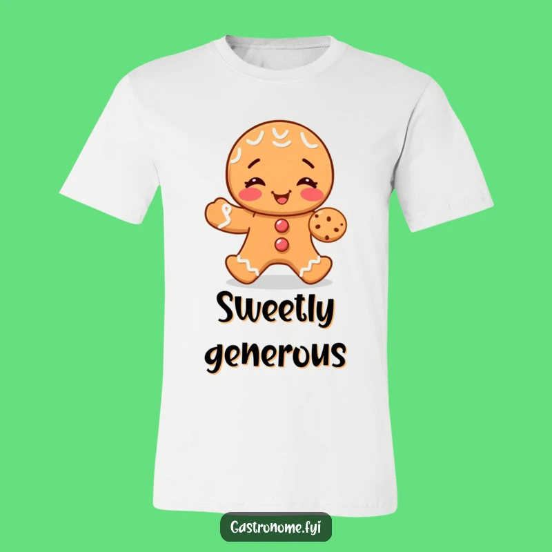 Funny Gingerbread Pal Tee: Spread Laughter with This Holiday Shirt