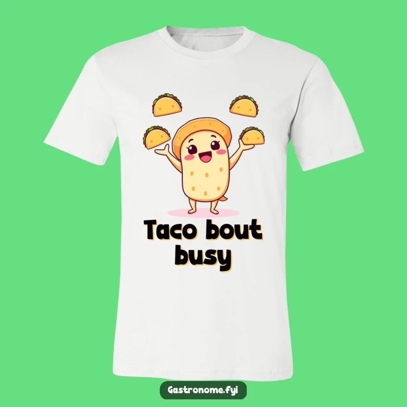 Funny Taco Juggling T-Shirt: Fiesta Fun, Perfect Funny Gift