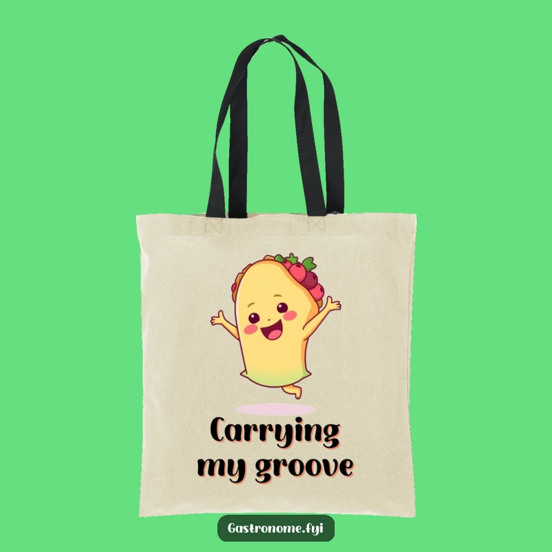Funny Taco Dance Tote Bag: Carry Your Style with Fun, Practical Funny Gift
