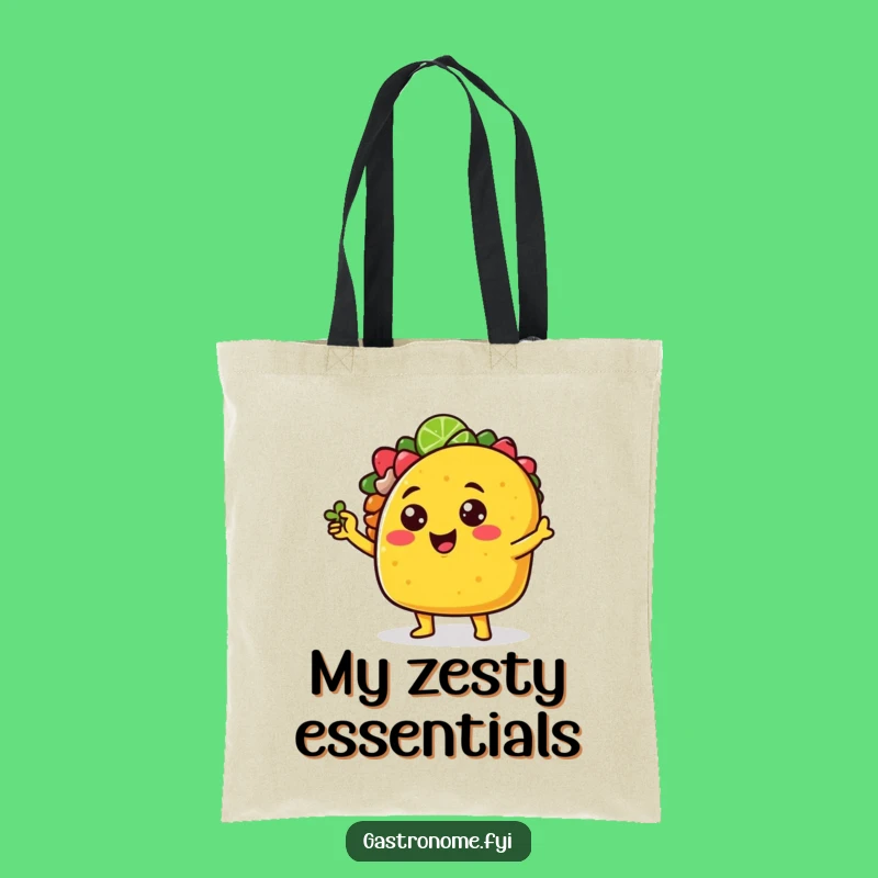 Funny Sassy Taco Lime Wedge Tote Bag - Carry Your Attitude in Style
